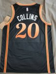 NBA 20 Collins Atlanta Hawks 22-23 city Maillot imprimé